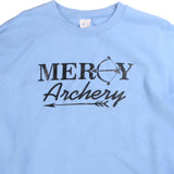 Gildan  Mercy Archery Crewneck Sweatshirt XXLarge (2XL) Blue