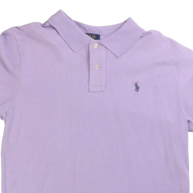 Polo Ralph Lauren  Short Sleeve Button Up Polo Shirt XLarge Purple