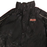 Kappa  Full Zip Up Puffer Jacket Large Black