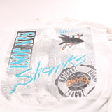 MLB  San Jose Sharks Crewneck Sweatshirt Small (missing sizing label) White