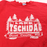 Gildan  Lake Tschida Sweatshirt Small Red