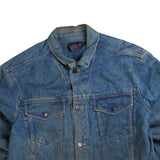 Calvin Klein  Heavyweight Button Up Denim Jacket XLarge Blue