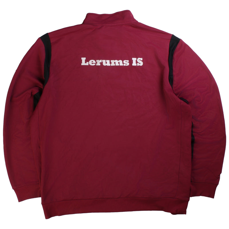 Umbro  Quarter Zip Sweatshirt XXLarge (2XL) Burgundy Red