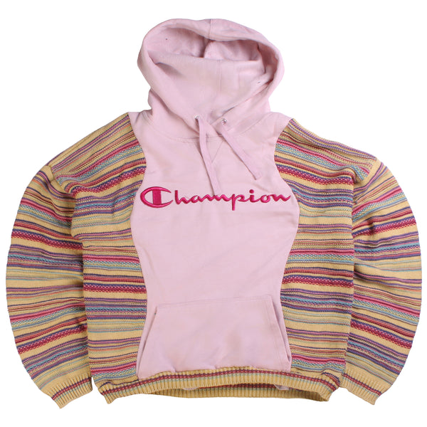 Champion  Rework Coogi Hooded Coogi Style Hoodie Small Pink