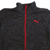 Puma  Full Zip Up Long Sleeve Fleece XLarge Grey