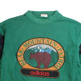 Adidas  Bear Moutain Patrol 80's Sweatshirt Medium (missing sizing label) Green