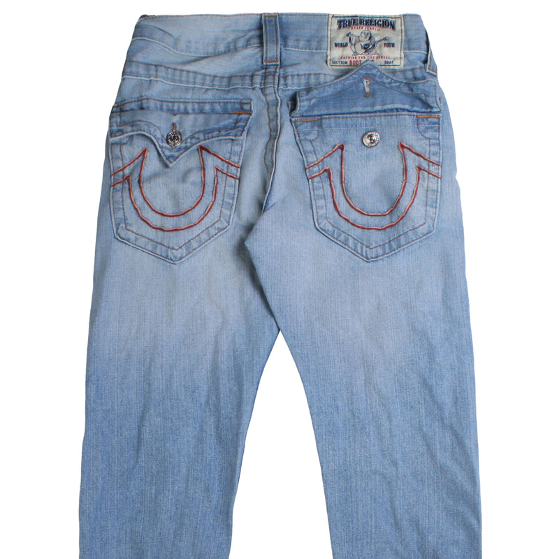 True Religion Billy Super T Denim Baggy Jeans / Pants Men's 32 Blue