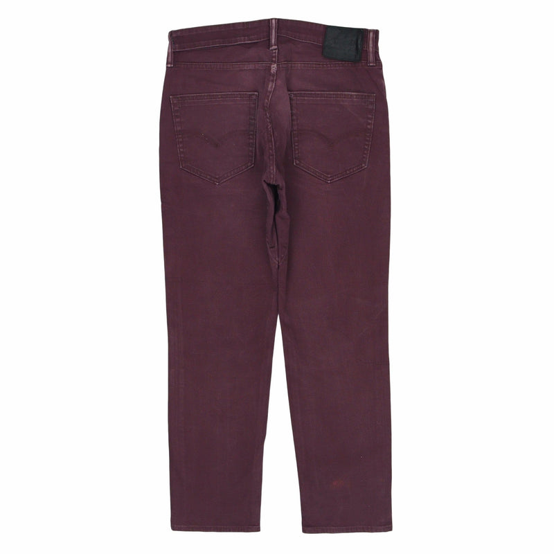 Levi's 90's Denim Slim Jeans Jeans 32 x 30 Burgundy Red