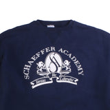 Schaeffer  Schaeffer Academy Crewneck Sweatshirt Small Navy Blue