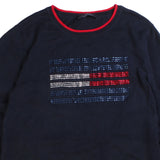 Tommy Hilfiger  Knitted Heavyweight Crewneck Sweatshirt XLarge  Navy Blue