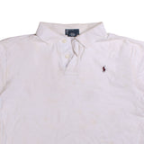 Polo Ralph Lauren  Short Sleeve Button Up Polo Shirt Medium White