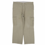 Dickies 90's Chino Workwear Cargo Baggy Trousers 38 Brown