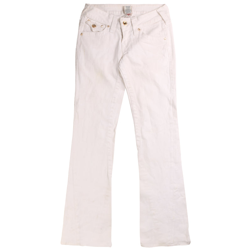True Religion  Billy Super T  Denim Skinny Jeans / Pants 27 White