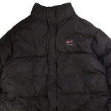 Nike  Long Body Full Zip Up Puffer Jacket XXLarge (2XL) Black