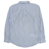 Tommy Hilfiger 90's Check Long Sleeve Button Up Shirt Large Blue