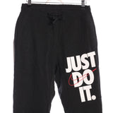 Nike 90's Elasticated Waistband Drawstring Joggers / Sweatpants XSmall Black