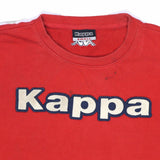 Kappa 90's Spellout Crewneck Sweatshirt Small Red