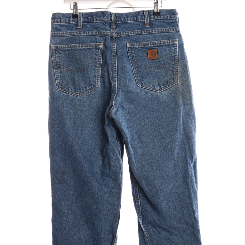 Carhartt 90's Denim Light Wash Relaxed Fit Jeans 34 x 34 Blue