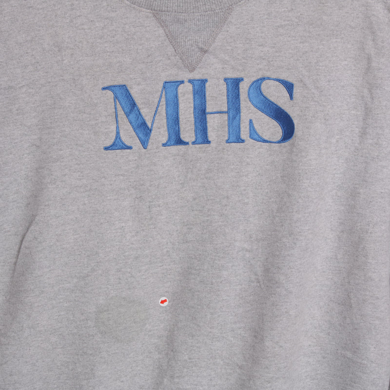 Champion 90's MHS Crewneck Sweatshirt Large Grey