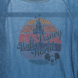 Disney 90's Disneyland Crewneck Sweatshirt XLarge Blue