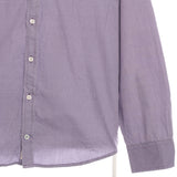 Tommy Hilfiger 90's Long Sleeve Button Up Check Shirt XLarge Purple