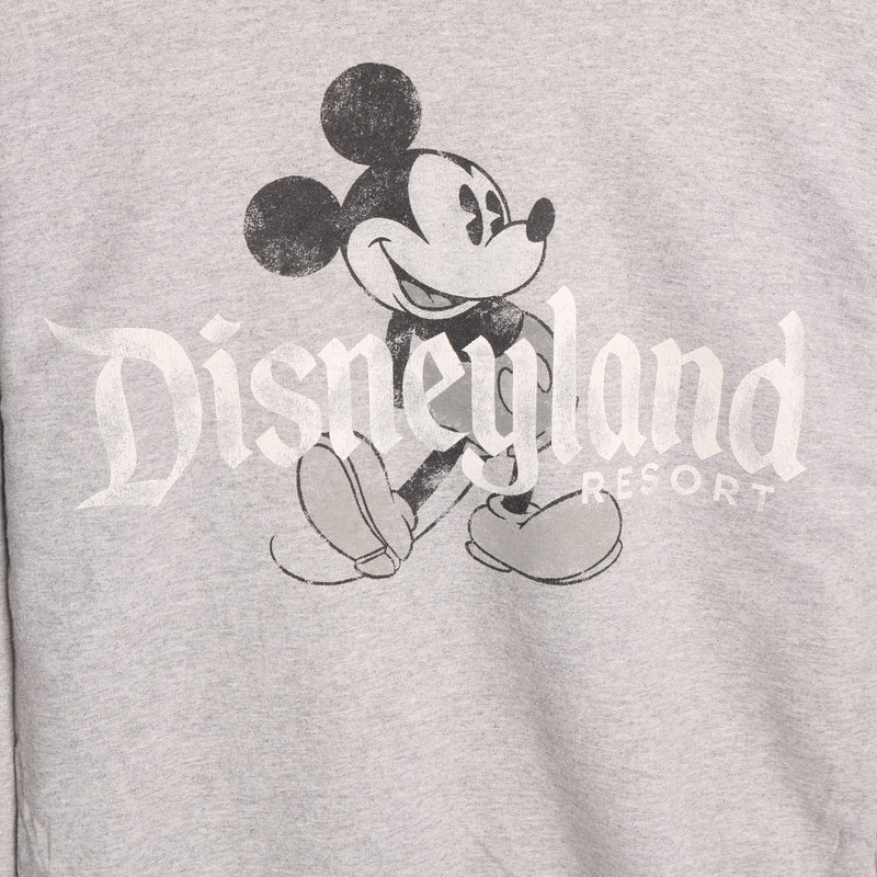 Disney 90's Disneyland Mickey Mouse Sweatshirt Small Grey