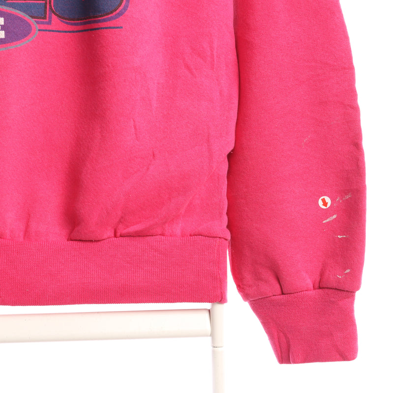 Disney 90's Minnie Mouse 1928 Crewneck Sweatshirt Small Pink