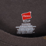 Hanes 90's Nascar Racing Back Print T Shirt XLarge Grey