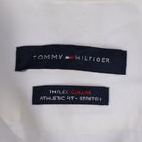 Tommy Hilfiger 90's Long Sleeve Button Up Plain Shirt XLarge White