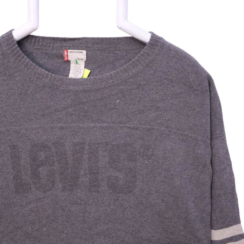 Levi's 90's Crewneck Knitted Jumper XLarge Grey