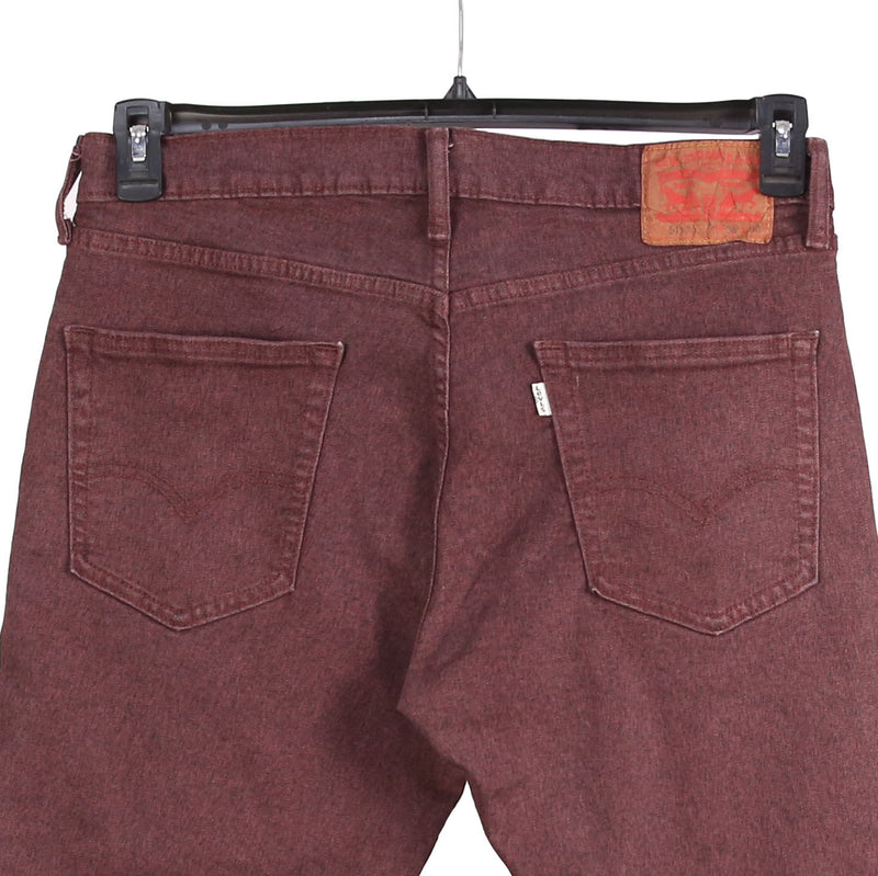 Levi's 90's 511 Denim Pastel Bootcut Jeans / Pants 36 x 30 Tan Brown