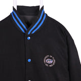 University Of Florida 90's Gator Button Up Varsity Jacket Large Black