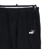 Puma 90's Elasticated Waistband Drawstrings Joggers / Sweatpants XLarge Black