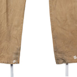 Dickies 90's Carpenter Workwear Detachable Hood Straight Leg Trousers / Pants 32 x 32 Brown