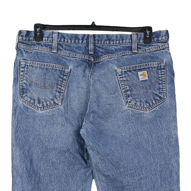 Carhartt 00's Y2K Denim Baggy Bootcut Jeans / Pants 40 Blue