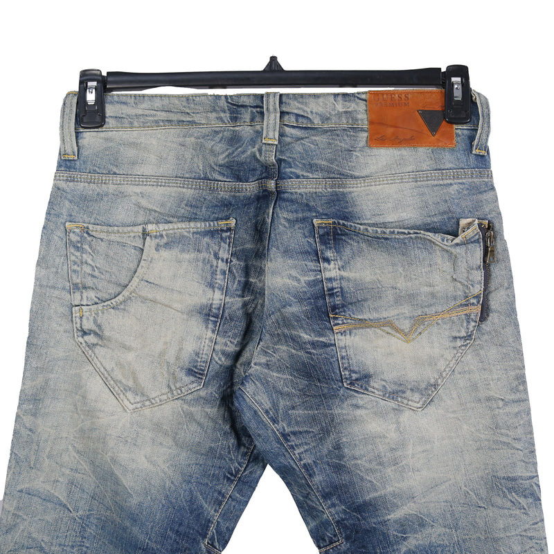 Guess 90's Light Wash Denim Jeans / Pants 32 Beige Cream