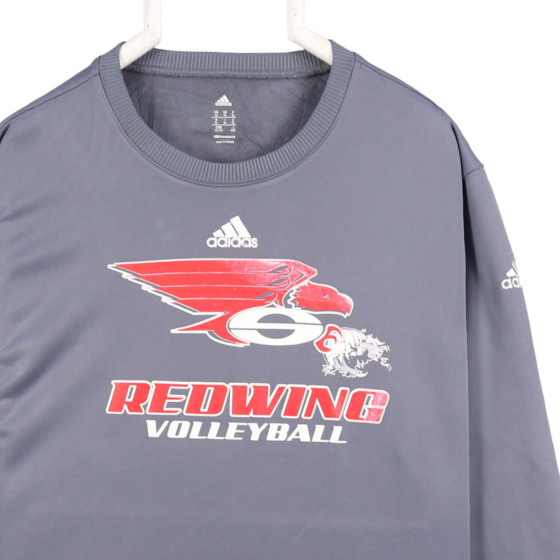 Adidas 90's RedWing Volleyball Crewneck Sweatshirt XLarge Grey