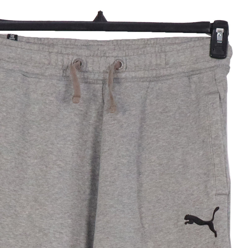 Puma 90's Elasticated Waistband Drawstrings Joggers / Sweatpants Small Grey