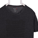 Reebok 90's Crossfit Short Sleeve Crewneck T Shirt XLarge Grey