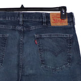 Levi's 90's Denim Straight Leg Baggy Jeans / Pants 38 Navy Blue