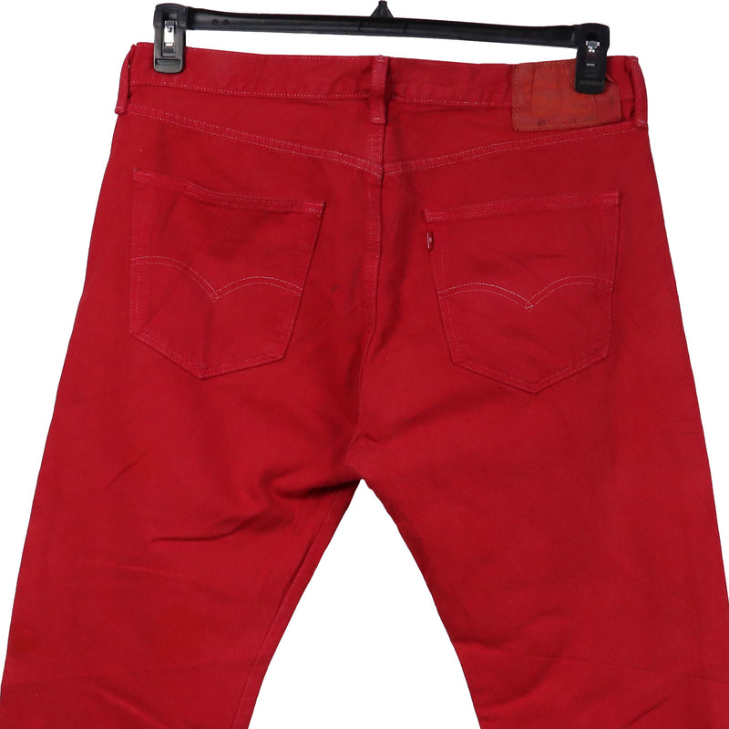 Levi's 90's Denim Bootcut Straight Leg Jeans / Pants 36 x 30 Red