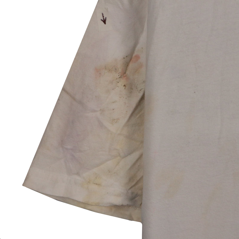 Gildan 90's Back Print Crewneck Short Sleeve T Shirt XLarge White