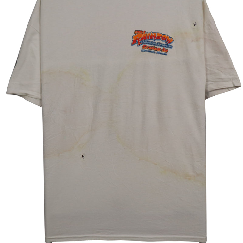 Gildan 90's Short Sleeve Crewneck T Shirt XLarge White