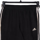 Adidas 90's Elasticated Waistband Drawstrings Joggers / Sweatpants Large Black