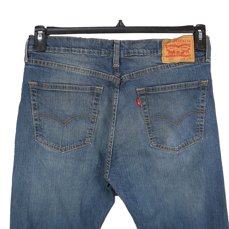 Levi's 90's Denim Straight Leg Jeans / Pants 34 x 32 Blue