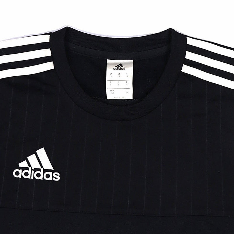 Adidas 90's Spellout Crewneck Sweatshirt Small Black