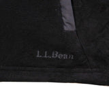 L.L.Bean 90's Short Sleeve Zip Up Windbreaker Jacket Small Black