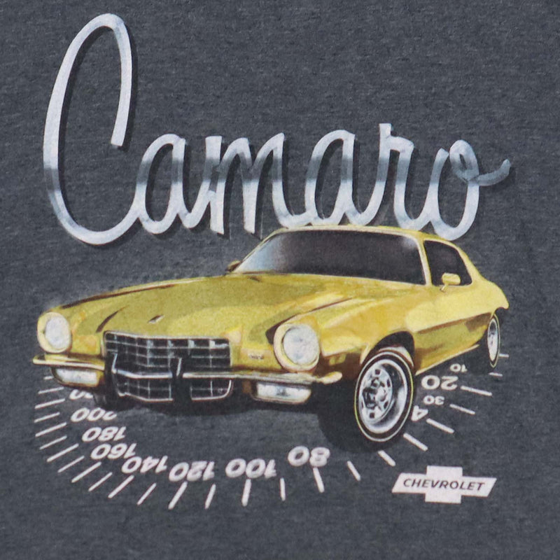 Gm Official 90's Camaro Graphic Short Sleeve T Shirt Large Grey