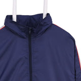 Fila 90's Tracksuit Top Zip Up Sweatshirt XLarge Navy Blue