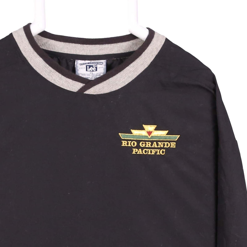 Lee 90's Pullover Long Sleeve Jersey XLarge Black